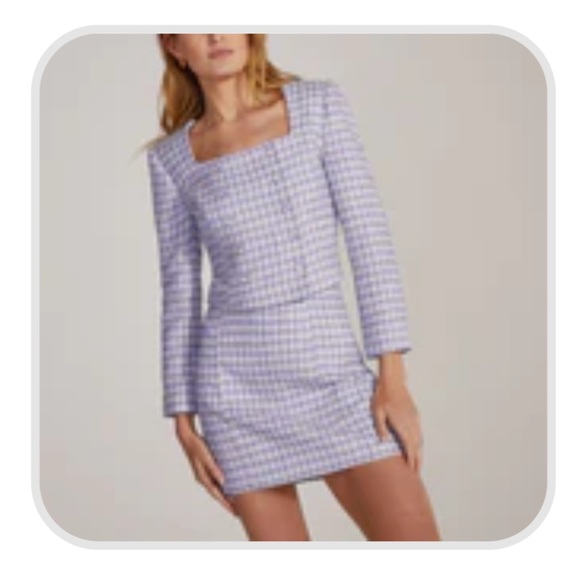 Favorite Daughter Dresses & Skirts - NWT Favorite Daughter First Wife Mini Skirt - Lilac Tweed - size 0